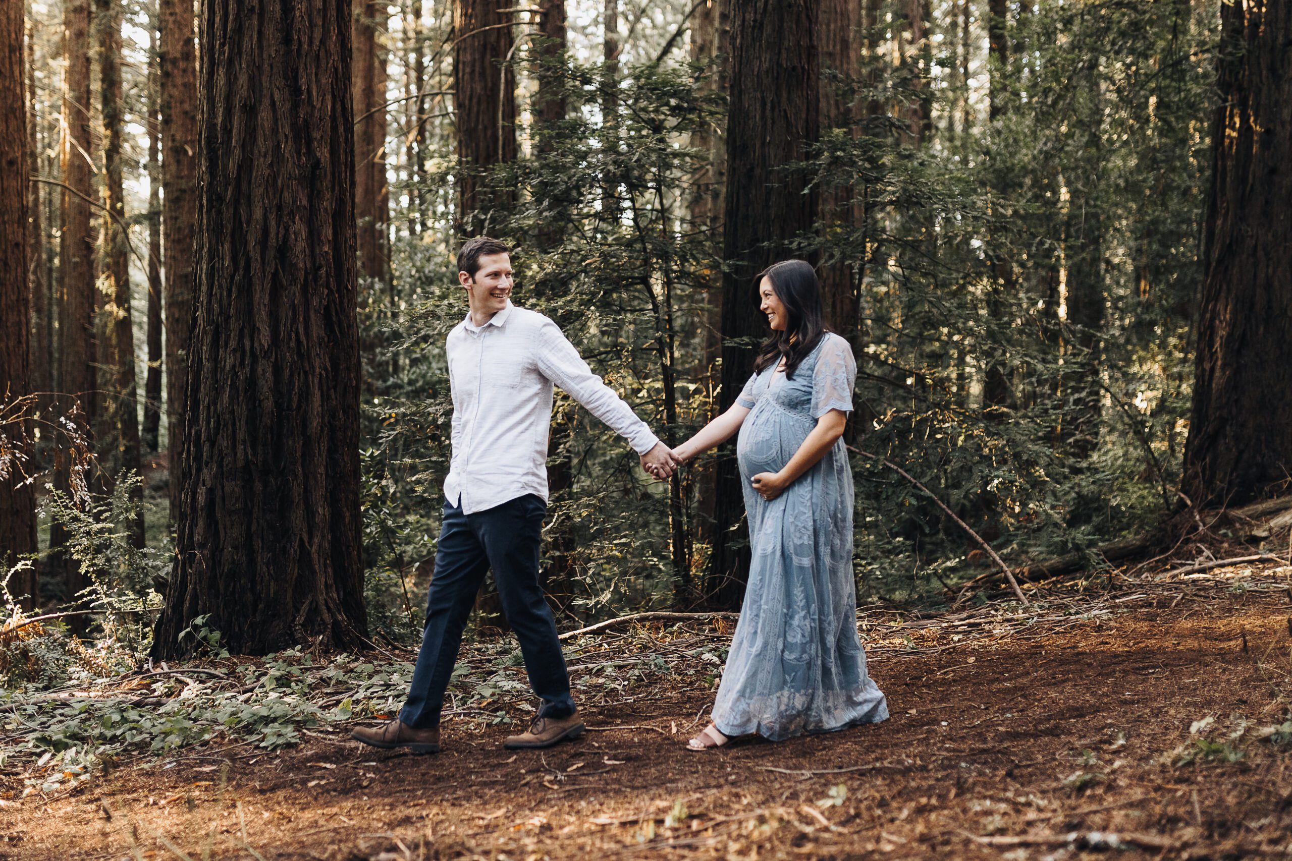 Oakland Redwoods Maternity Session