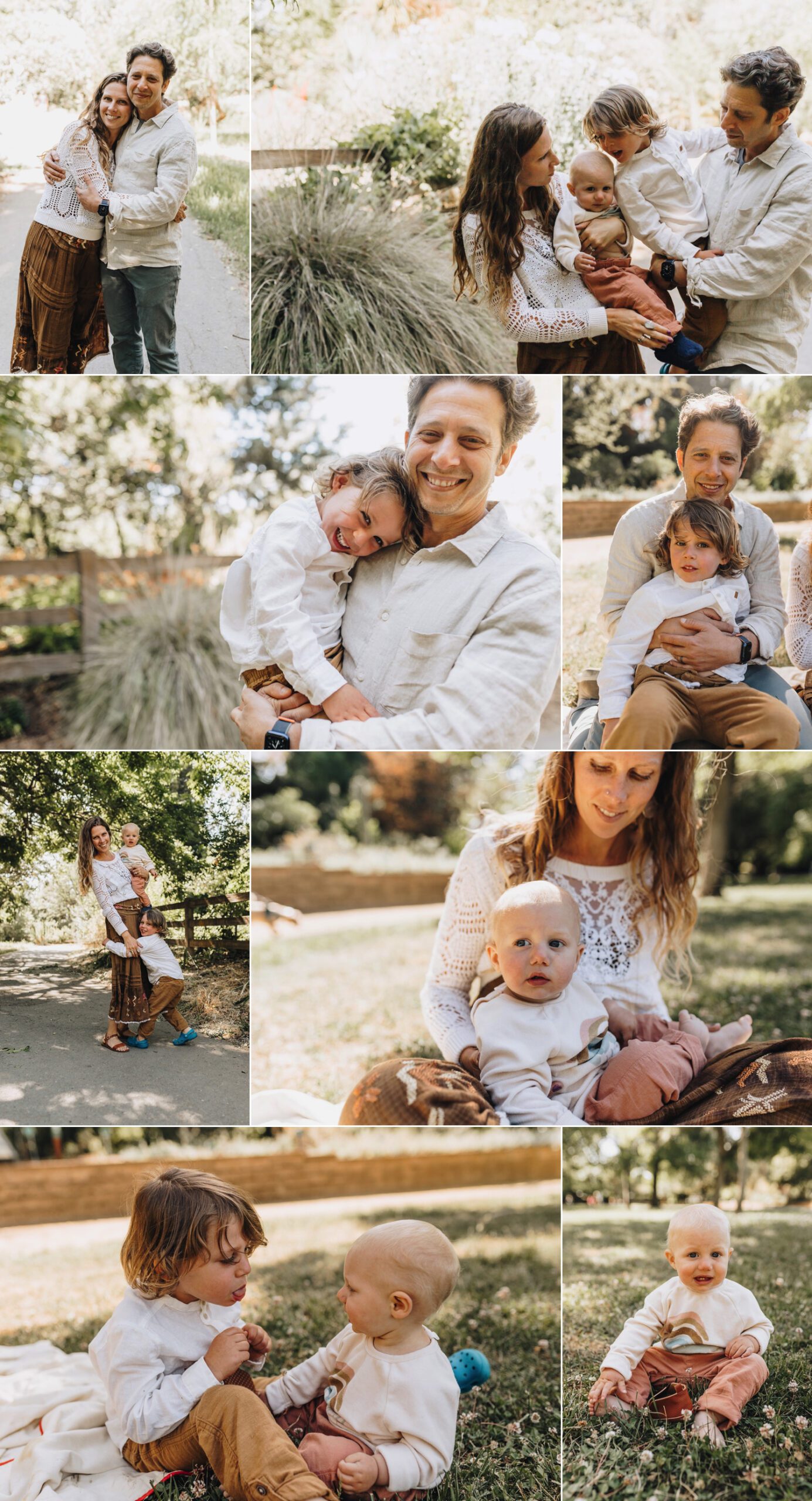 Family Session in Concord, CA at Markham Park